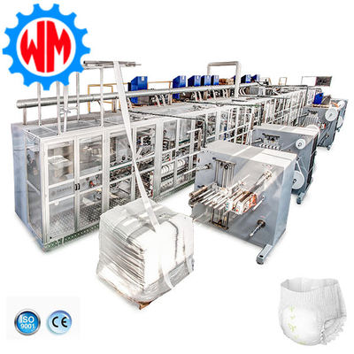 Mua 800pcs/min Full Servo Baby Diaper Making Machine PLC Control với CE Global Export online manufacture