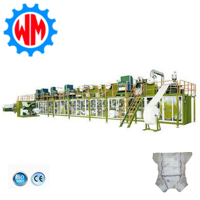 Mua 2025 Mạng lưới sản xuất tã trẻ em đầy đủ với hệ thống đóng gói và xử lý chất thải online manufacture