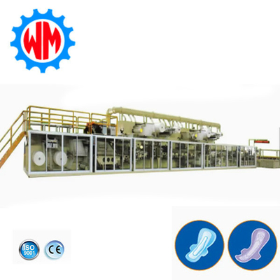 Mua Đường dây sản xuất khăn vệ sinh đầy đủ tốc độ cao với xuất khẩu CE sang Nam Mỹ online manufacture