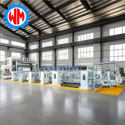 Mua 500pcs/Min Máy làm quần trẻ em Máy sản xuất tã 380V online manufacture