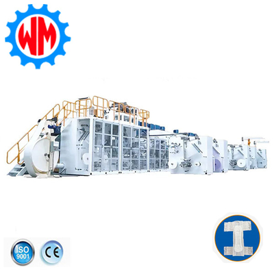 Mua 400pcs/min Máy làm tã cao tốc cho người lớn Máy kéo lên với CE sản xuất trực tuyến