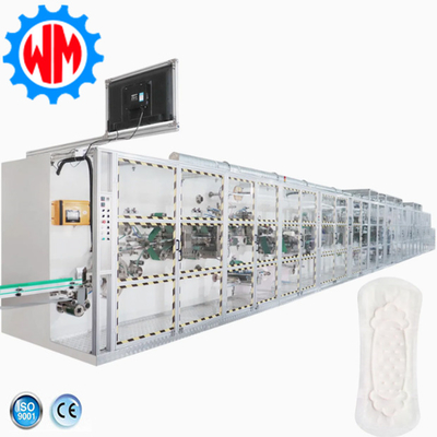 Mua Dây chuyền sản xuất băng vệ sinh tiêu chuẩn cao 1500 chiếc/phút xuất khẩu sang Nam Mỹ sản xuất trực tuyến