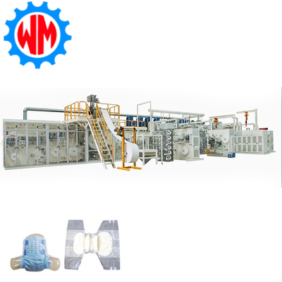 Mua Customizable High Speed 400pcs/min Adult Diaper Making Machine PLC Control with CE sản xuất trực tuyến