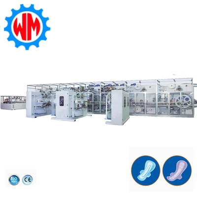 Mua Máy làm băng vệ sinh ổn định 1200 miếng/phút Hệ thống tùy chỉnh sản xuất trực tuyến