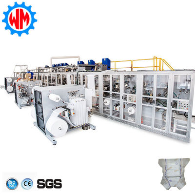 Mua 800Pcs/Min Stable Speed Baby Diaper Making Machine Professional Customization with CE sản xuất trực tuyến