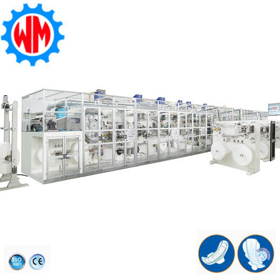 Mua Full Servo 1200pcs/min Sanitary Pad Making Machine 98% Efficiency Stable Production sản xuất trực tuyến