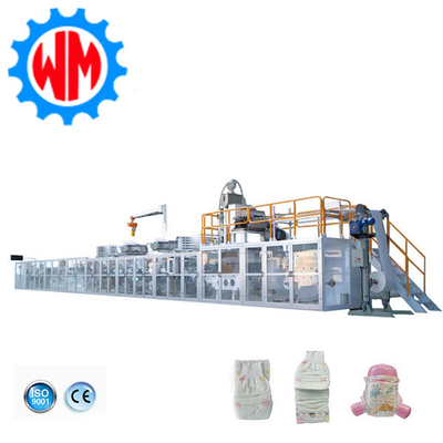 Hiệu suất ổn định Hệ thống điều khiển tự động dây chuyền sản xuất tã cho người lớn với CE