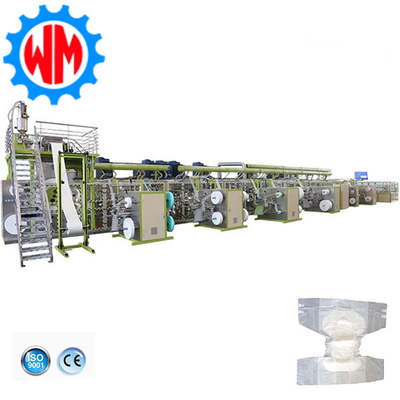 2025 Máy làm tã cho người lớn mới dễ sử dụng Full Servo 400 KW với CE