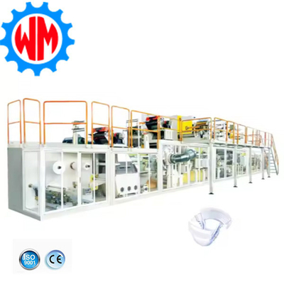 Đường sản xuất tã cho người lớn 400KW Máy sản xuất tã cho người lớn