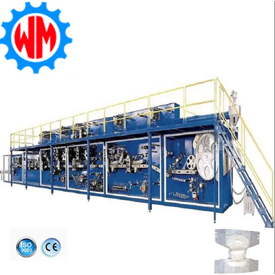 Máy làm tã cho người lớn hoàn toàn tự động với điều khiển chính xác xuất khẩu toàn cầu