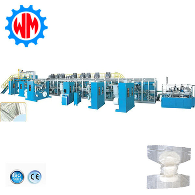 Máy tã cho người lớn tự động đầy đủ 400KW Thiết bị sản xuất tã
