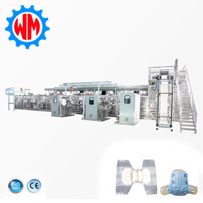 Máy chế tạo tã cho người lớn hiệu quả về chi phí cho thị trường toàn cầu