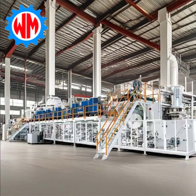 Máy sản xuất tã dành cho người lớn mới tiết kiệm năng lượng với tùy chỉnh chuyên nghiệp