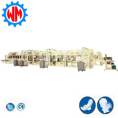 Womeng 2025 Dòng sản xuất đệm vệ sinh hiệu quả cao mới với CE