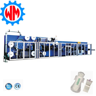 1200pcs / phút máy làm khăn vệ sinh
