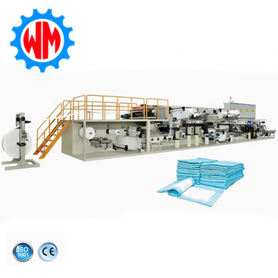 2025 Công nghệ mới Full Servo Underpad làm máy với CE
