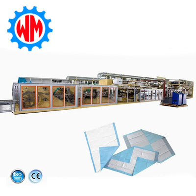 Máy chế tạo Underpad tự động Pulp Fluff SAP Máy chế tạo Underpad