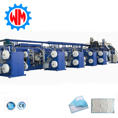 Womeng chất lượng cao tùy biến máy làm Underpad với CE