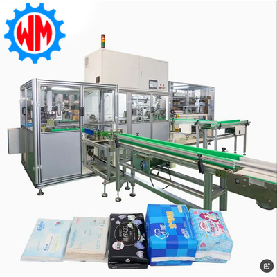 Máy đóng gói tã cao tốc / túi vệ sinh mạnh mẽ xuất khẩu toàn cầu