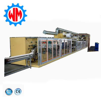 Máy sản xuất tã cao tốc cho thú cưng với hệ thống đóng gói xuất khẩu sang châu Âu