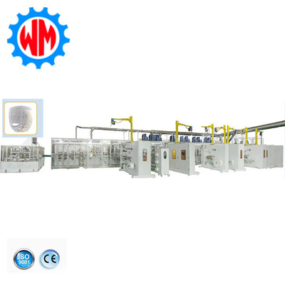 Full Servo Big Ring Waist Baby Diaper Making Machine Dễ dàng vận hành tùy chỉnh