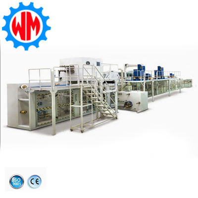 Máy sản xuất tã trẻ em tốc độ cao PLC điều khiển tùy biến