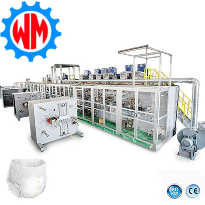 Nhà máy nhà cung cấp 800pcs / phút Máy làm tã cho trẻ em Kiểm soát PLC Bảo trì dễ dàng