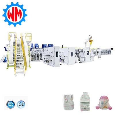 Thiết bị sản xuất tã em bé tốc độ cao 800 chiếc/phút, Máy móc sản xuất tã quần