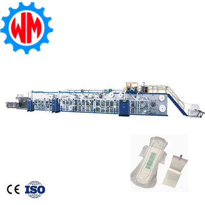 Đường dây sản xuất tấm vệ sinh nữ mẫu mới Chứng chỉ CE với mẫu sẽ được gửi