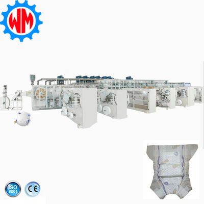 High Quality Full Servo Baby Diaper Manufacturing Machine Automatic Operation